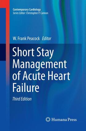 Peacock |  Short Stay Management of Acute Heart Failure | Buch |  Sack Fachmedien