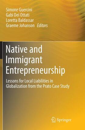 Guercini / Johanson / Dei Ottati |  Native and Immigrant Entrepreneurship | Buch |  Sack Fachmedien