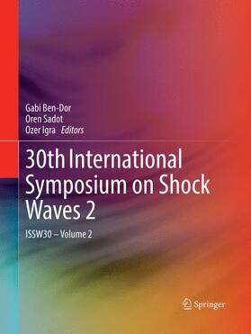 Ben-Dor / Igra / Sadot |  30th International Symposium on Shock Waves 2 | Buch |  Sack Fachmedien