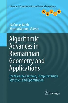 Murino / Minh |  Algorithmic Advances in Riemannian Geometry and Applications | Buch |  Sack Fachmedien
