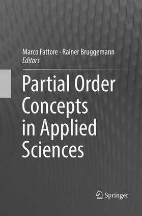 Bruggemann / Fattore |  Partial Order Concepts in Applied Sciences | Buch |  Sack Fachmedien