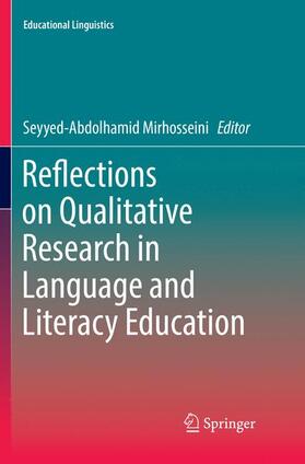 Mirhosseini |  Reflections on Qualitative Research in Language and Literacy Education | Buch |  Sack Fachmedien