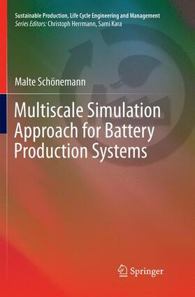 Schönemann |  Multiscale Simulation Approach for Battery Production Systems | Buch |  Sack Fachmedien