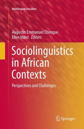 Hurst / Ebongue |  Sociolinguistics in African Contexts | Buch |  Sack Fachmedien