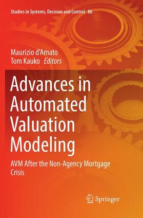 Kauko / d'Amato |  Advances in Automated Valuation Modeling | Buch |  Sack Fachmedien