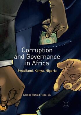 Hope / Hope, Sr. |  Corruption and Governance in Africa | Buch |  Sack Fachmedien