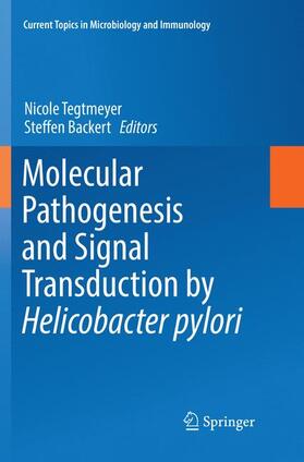 Backert / Tegtmeyer |  Molecular Pathogenesis and Signal Transduction by Helicobacter pylori | Buch |  Sack Fachmedien