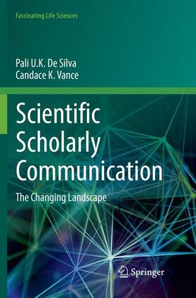 Vance / De Silva |  Scientific Scholarly Communication | Buch |  Sack Fachmedien