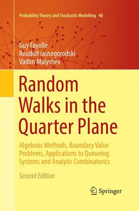 Fayolle / Malyshev / Iasnogorodski |  Random Walks in the Quarter Plane | Buch |  Sack Fachmedien