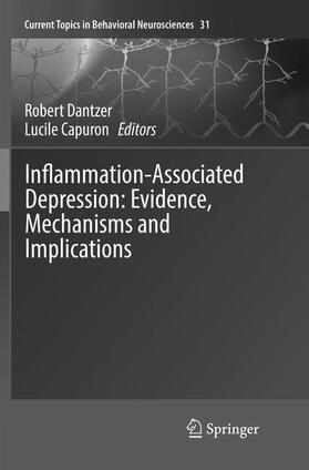 Capuron / Dantzer |  Inflammation-Associated Depression: Evidence, Mechanisms and Implications | Buch |  Sack Fachmedien