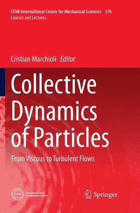 Marchioli |  Collective Dynamics of Particles | Buch |  Sack Fachmedien