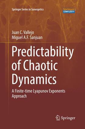 Sanjuan / Vallejo |  Predictability of Chaotic Dynamics | Buch |  Sack Fachmedien