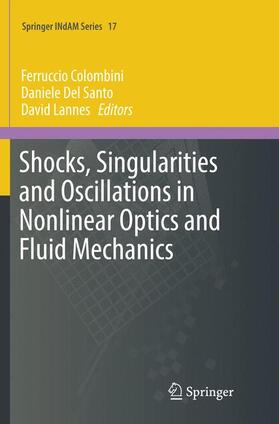 Colombini / Lannes / Del Santo |  Shocks, Singularities and Oscillations in Nonlinear Optics and Fluid Mechanics | Buch |  Sack Fachmedien
