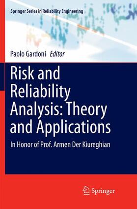 Gardoni |  Risk and Reliability Analysis: Theory and Applications | Buch |  Sack Fachmedien