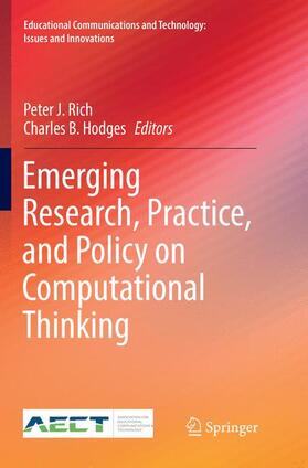 Hodges / Rich | Emerging Research, Practice, and Policy on Computational Thinking | Buch | 978-3-319-84964-5 | sack.de