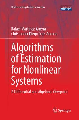 Cruz-Ancona / Martínez-Guerra |  Algorithms of Estimation for Nonlinear Systems | Buch |  Sack Fachmedien