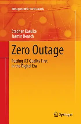 Kasulke / Bensch |  Zero Outage | Buch |  Sack Fachmedien