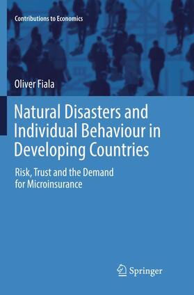 Fiala |  Natural Disasters and Individual Behaviour in Developing Countries | Buch |  Sack Fachmedien