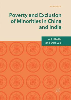 Luo / Bhalla |  Poverty and Exclusion of Minorities in China and India | Buch |  Sack Fachmedien