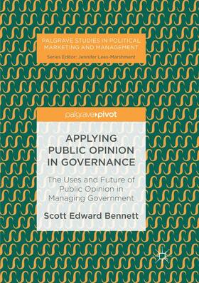 Bennett |  Applying Public Opinion in Governance | Buch |  Sack Fachmedien