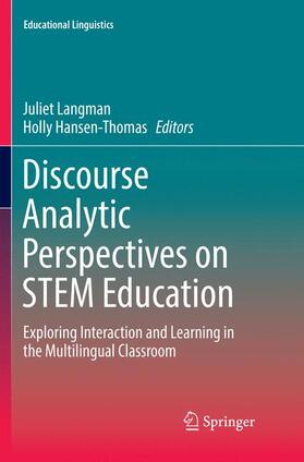 Hansen-Thomas / Langman |  Discourse Analytic Perspectives on STEM Education | Buch |  Sack Fachmedien