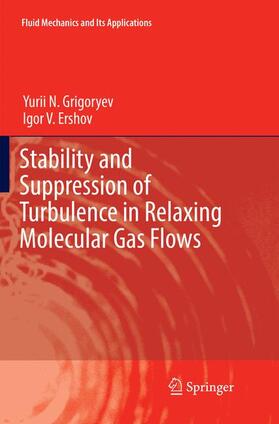Ershov / Grigoryev |  Stability and Suppression of Turbulence in Relaxing Molecular Gas Flows | Buch |  Sack Fachmedien