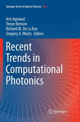 Agrawal / Wurtz / Benson |  Recent Trends in Computational Photonics | Buch |  Sack Fachmedien