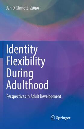 Sinnott |  Identity Flexibility During Adulthood | Buch |  Sack Fachmedien