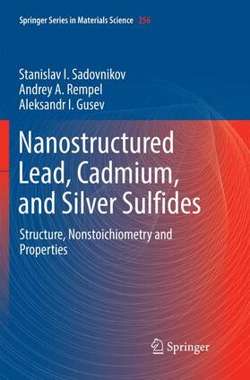 Sadovnikov / Gusev / Rempel |  Nanostructured Lead, Cadmium, and Silver Sulfides | Buch |  Sack Fachmedien