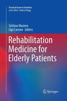 Carraro / Masiero |  Rehabilitation Medicine for Elderly Patients | Buch |  Sack Fachmedien