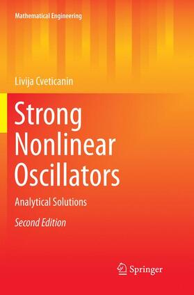 Cveticanin |  Strong Nonlinear Oscillators | Buch |  Sack Fachmedien