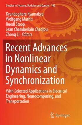Kyamakya / Mathis / Li |  Recent Advances in Nonlinear Dynamics and Synchronization | Buch |  Sack Fachmedien