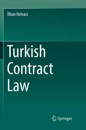 Helvac¿ / Helvaci / Helvaci |  Turkish Contract Law | Buch |  Sack Fachmedien