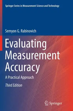 Rabinovich |  Evaluating Measurement Accuracy | Buch |  Sack Fachmedien