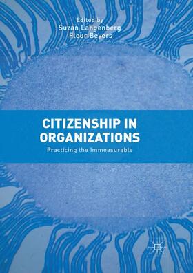 Beyers / Langenberg |  Citizenship in Organizations | Buch |  Sack Fachmedien
