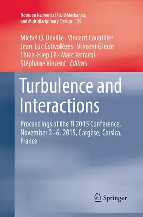 Deville / Couaillier / Estivalezes |  Turbulence and Interactions | Buch |  Sack Fachmedien