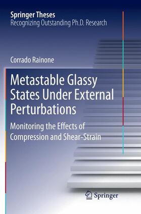 Rainone |  Metastable Glassy States Under External Perturbations | Buch |  Sack Fachmedien