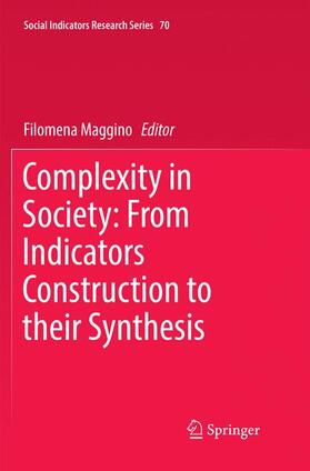 Maggino |  Complexity in Society: From Indicators Construction to their Synthesis | Buch |  Sack Fachmedien