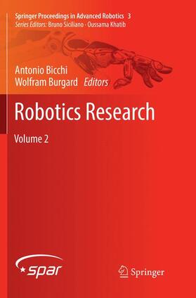 Burgard / Bicchi |  Robotics Research | Buch |  Sack Fachmedien