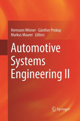 Winner / Maurer / Prokop |  Automotive Systems Engineering II | Buch |  Sack Fachmedien
