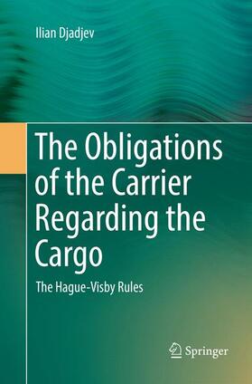 Djadjev |  The Obligations of the Carrier Regarding the Cargo | Buch |  Sack Fachmedien