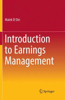 El Diri |  Introduction to Earnings Management | Buch |  Sack Fachmedien