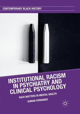 Fernando |  Institutional Racism in Psychiatry and Clinical Psychology | Buch |  Sack Fachmedien