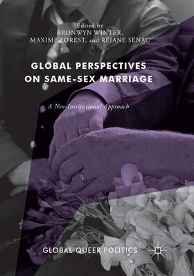Winter / Sénac / Forest |  Global Perspectives on Same-Sex Marriage | Buch |  Sack Fachmedien