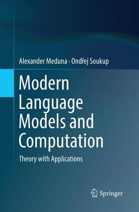 Soukup / Meduna |  Modern Language Models and Computation | Buch |  Sack Fachmedien