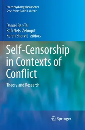 Bar-Tal / Sharvit / Nets-Zehngut |  Self-Censorship in Contexts of Conflict | Buch |  Sack Fachmedien