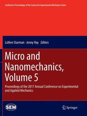 Hay / Starman |  Micro and Nanomechanics, Volume 5 | Buch |  Sack Fachmedien