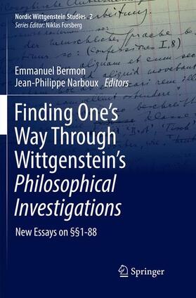Narboux / Bermon |  Finding One¿s Way Through Wittgenstein¿s Philosophical Investigations | Buch |  Sack Fachmedien
