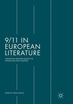 Frank |  9/11 in European Literature | Buch |  Sack Fachmedien