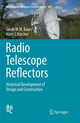 Kärcher / Baars |  Radio Telescope Reflectors | Buch |  Sack Fachmedien